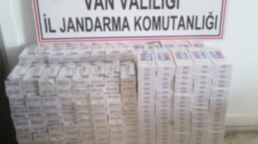 Saray&rsquo;da 5 Bin 800 Paket Ka&ccedil;ak Sigara Ele Ge&ccedil;irildi