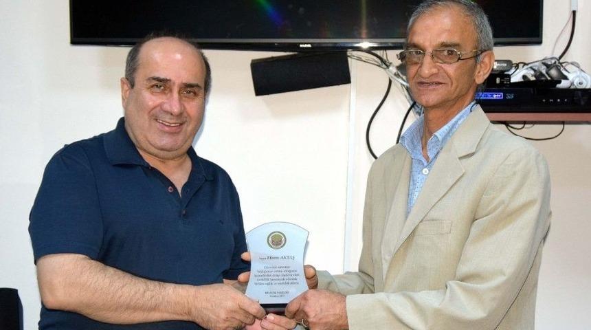 Valilik Personeli Aktaş&rsquo;a Veda Yemeği