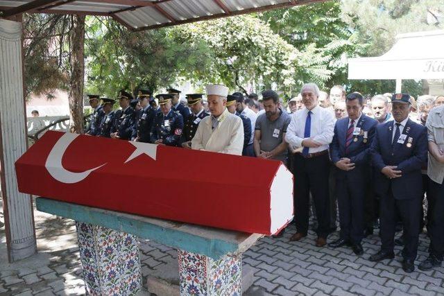 Kıbrıs Gazisi Halil Uzun, Son Yolculuğuna Uğurlandı