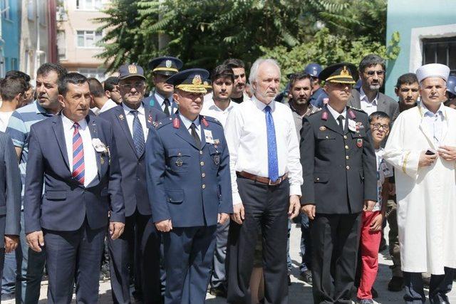 Kıbrıs Gazisi Halil Uzun, Son Yolculuğuna Uğurlandı