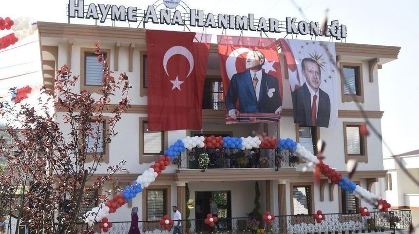 Haymeana Ve Zübeyde Hanım Konakları Kurslara Hazır