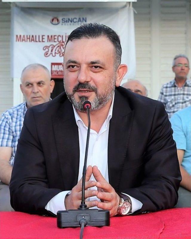 Sincan Belediye Başkanı Ercan, Mahalle Sakinlerini Dinledi 2
