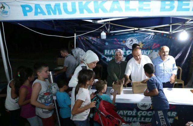 Pamukkale’de Çocuklara Bayram Şenliği