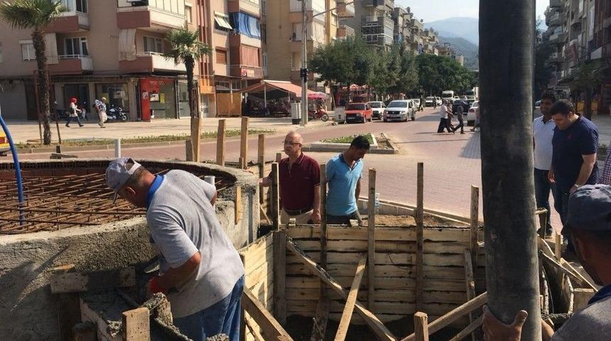 Başkan Kayda, &Ccedil;alışmaları Yerinde İnceledi