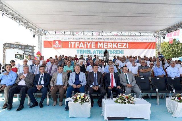 Malatya’ya Yeni İtfaiye Merkezi Kazandırılıyor