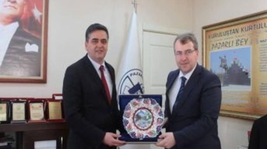 Başkan Yal&ccedil;ın, M&uuml;şavir Eldemir&rsquo;le Bir Araya Geldi