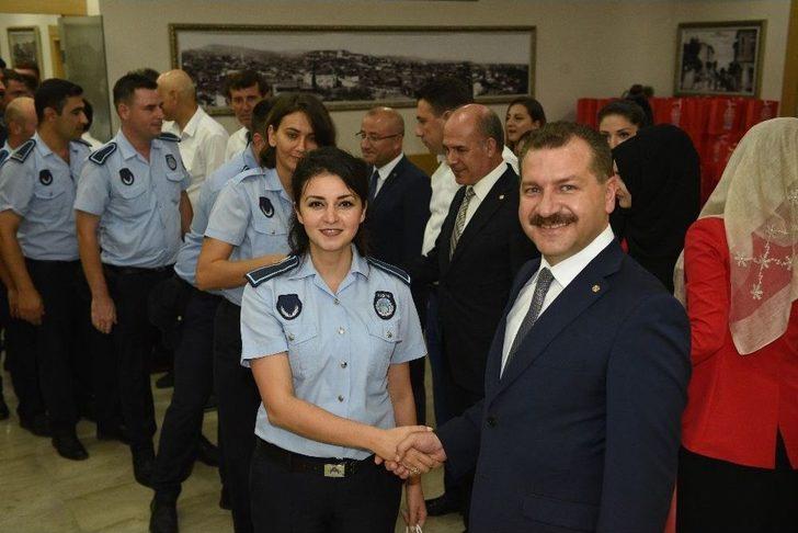 Başkan Yılmaz Personelleriyle Bayramlaştı G1