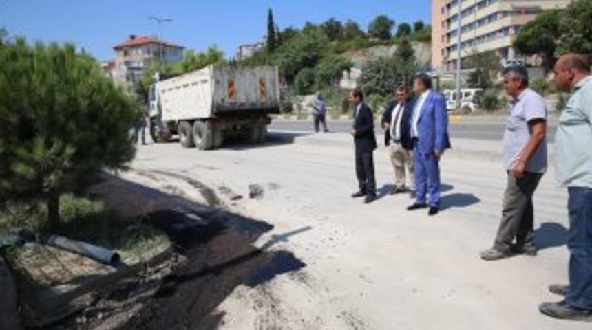 Cumhuriyet Mahallesi&rsquo;nde &Ccedil;alışmalar Devam Ediyor