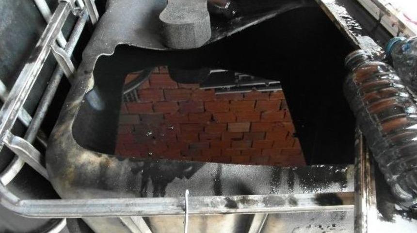 Denizli&rsquo;de 5 Bin 400 Litre Karışımlı Akaryakıt Ele Ge&ccedil;irildi