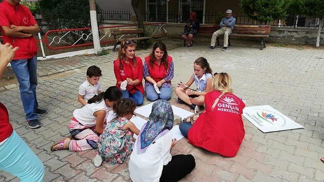 Çocuklar Geleneksel Oyunlarla Şenlendi