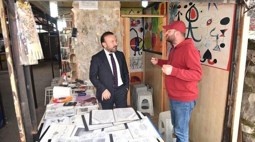 Başkan Doğan&rsquo;dan Esnaf Ziyareti