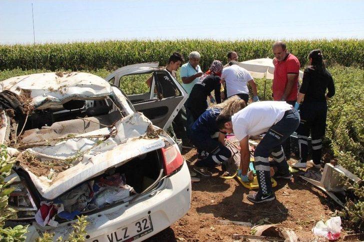 Otomobil Fidanlığa Uçtu: 2’si Çocuk 5 Yaralı G2