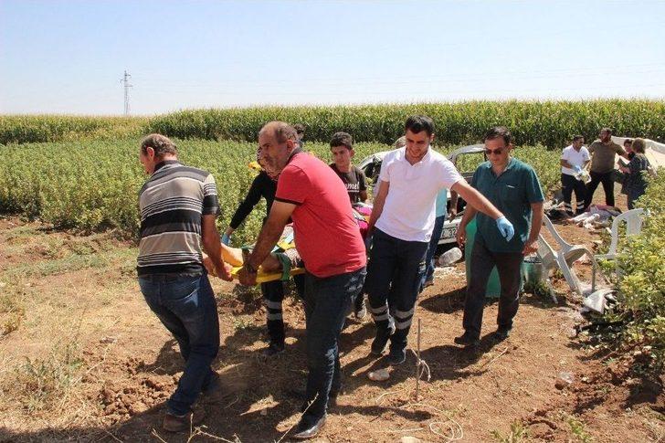 Otomobil Fidanlığa Uçtu: 2’si Çocuk 5 Yaralı G3