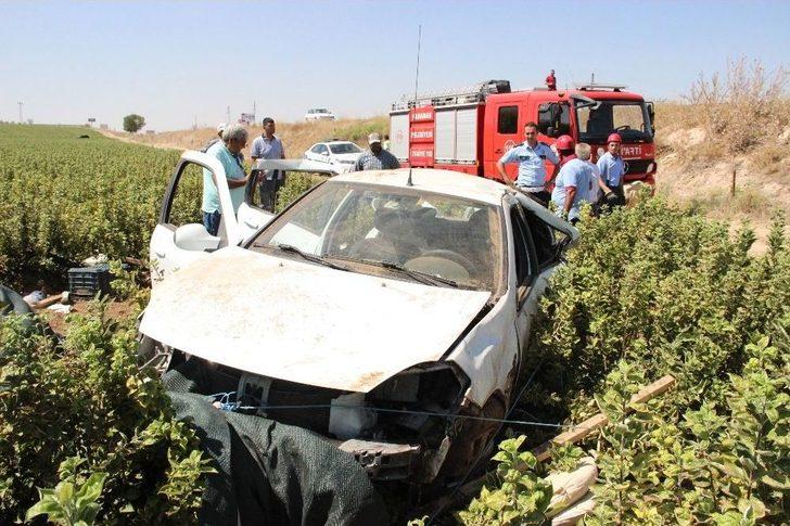 Otomobil Fidanlığa Uçtu: 2’si Çocuk 5 Yaralı G4