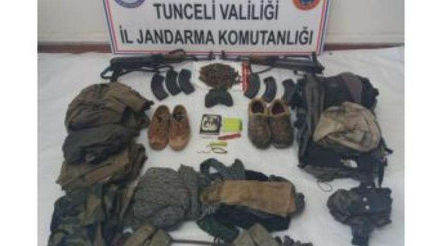 Tunceli’de 2 Adet Kalaşnikof Ve Mühimmat Ele Geçirildi