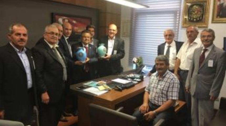 Başkan Yal&ccedil;ın&rsquo;dan, Vekil Yağcı&rsquo;ya Ziyaret