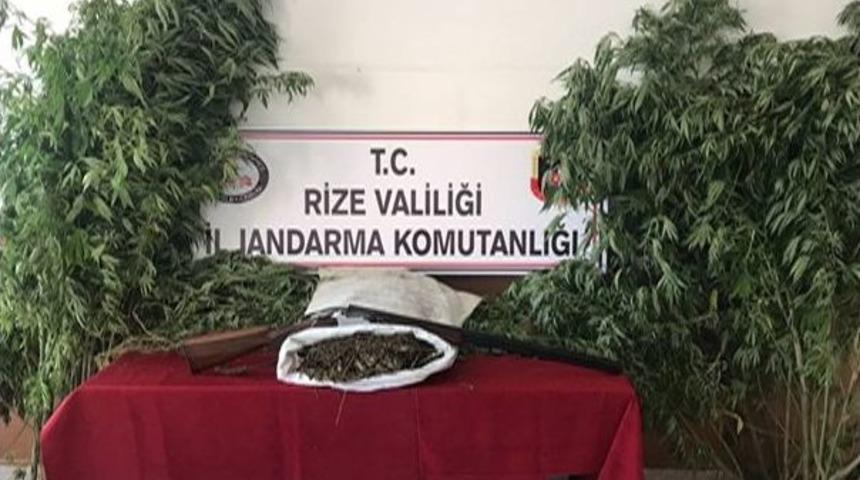 Rize&rsquo;de Uyuşturucu Ve Silah Operasyonu: 10 G&ouml;zaltı