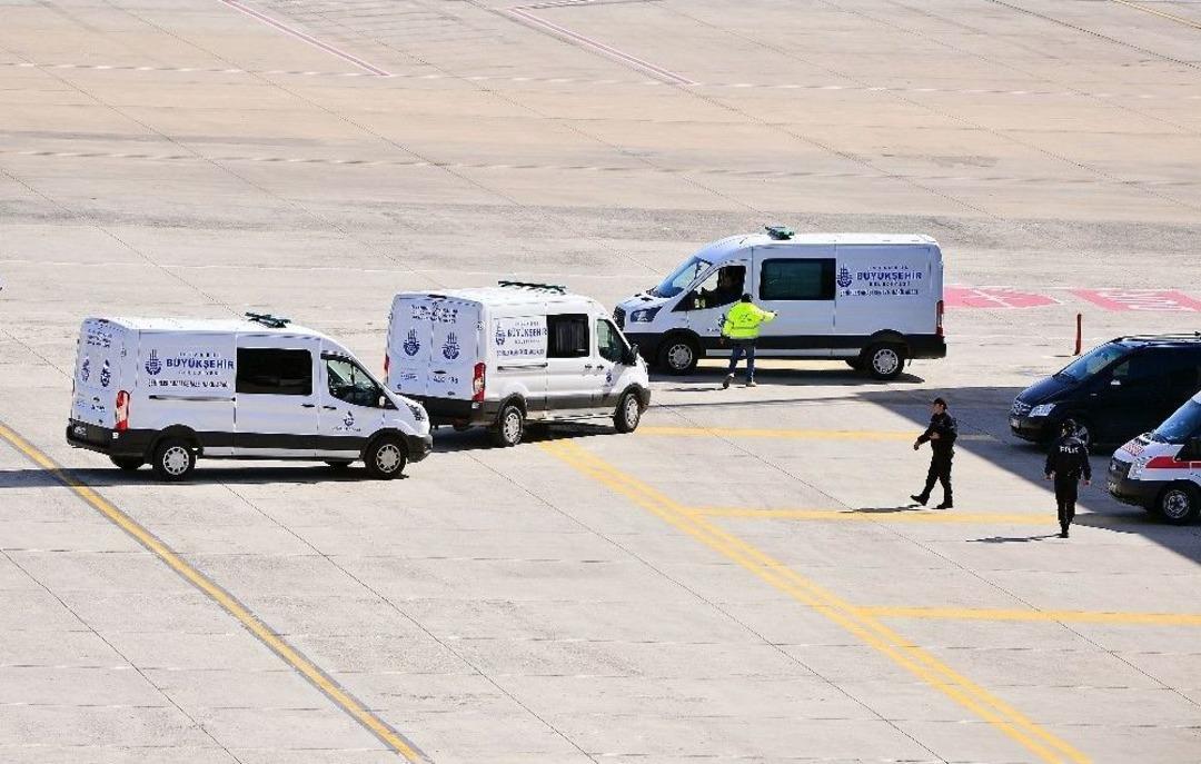 İran&rsquo;da D&uuml;şen T&uuml;rk U&ccedil;ağında Hayatını Kaybedenler İstanbul&rsquo;da