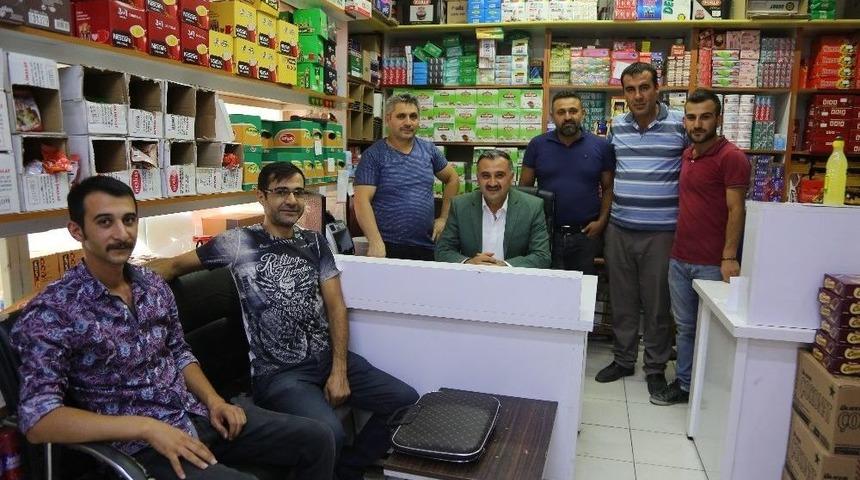 Başkan Cabbar’dan İnönü Caddesi Esnafına Ziyaret