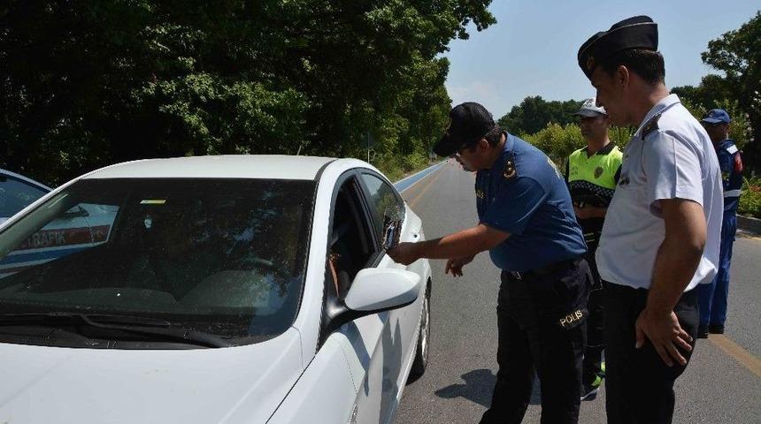 Ortaca’da "hatalı Sürücüye Kırmızı Düdük" Uygulaması