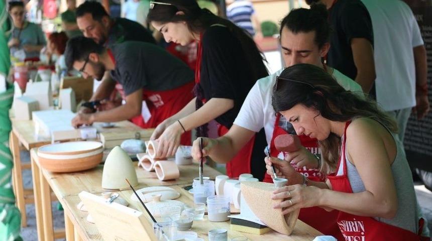 Seramik Sanatçıları Odunpazarı’na Hayran Kaldı