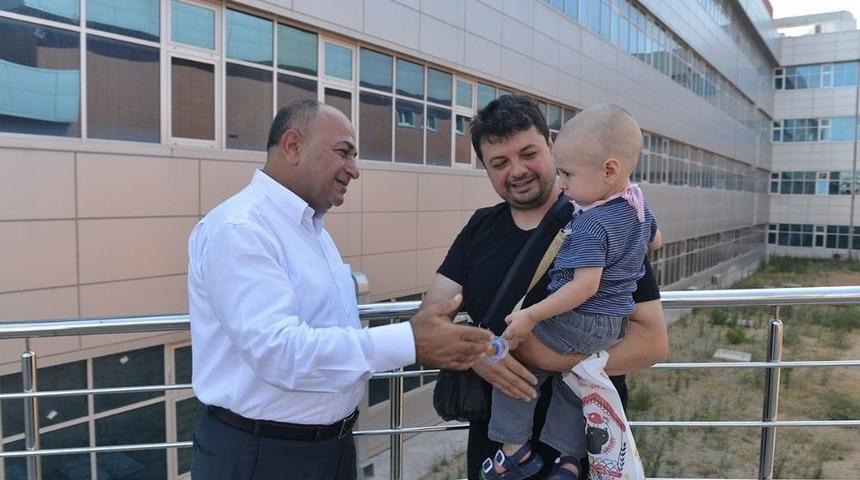 Başkan Arslan, Kurban Bayramı &Ouml;ncesi Şifa Diledi