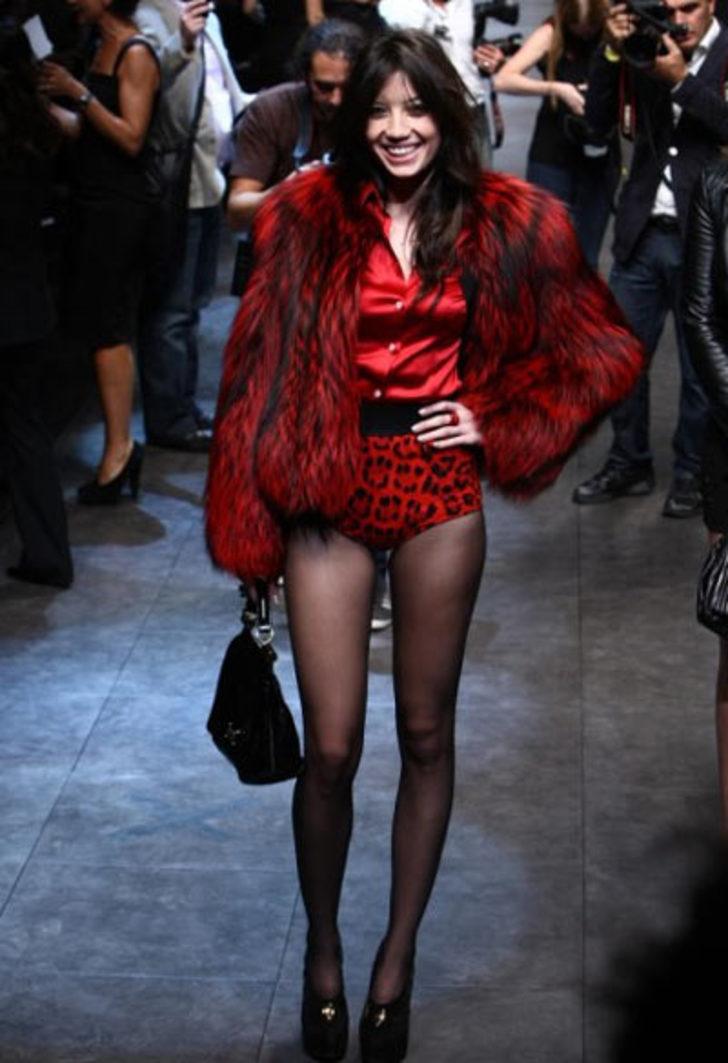 Kırmızı Leopar Şortlu Daisy Lowe