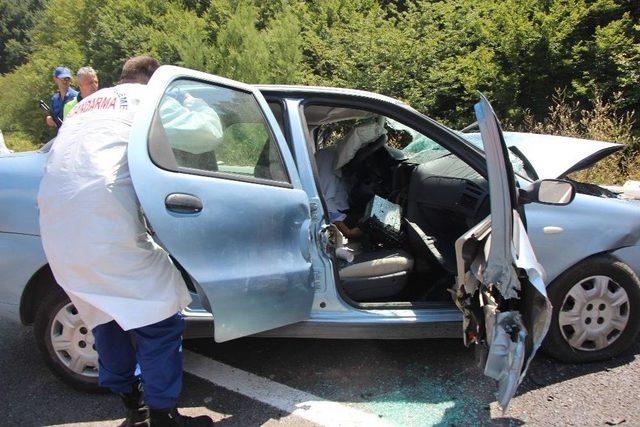 Lastiği Patlayan Otomobil, Lpg Tankeri İle &Ccedil;arpıştı: 1 &Ouml;l&uuml; 2