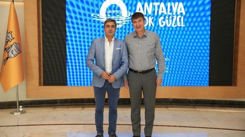 Türel, Necati Şaşmaz’ı Ağırladı