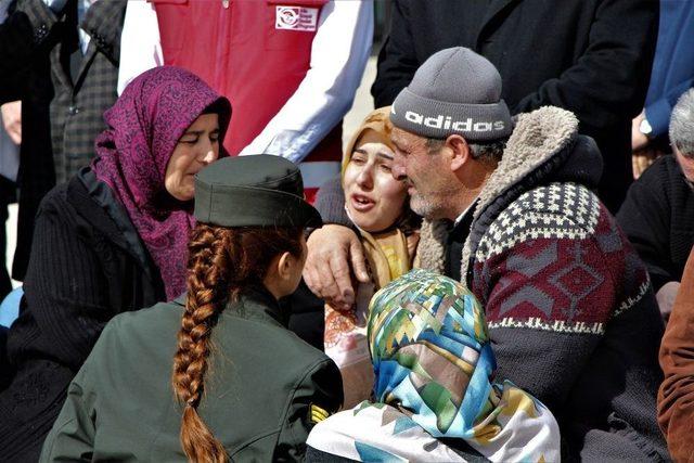 Dicle Şehidinin Cenazesi Amasya’ya Getirildi