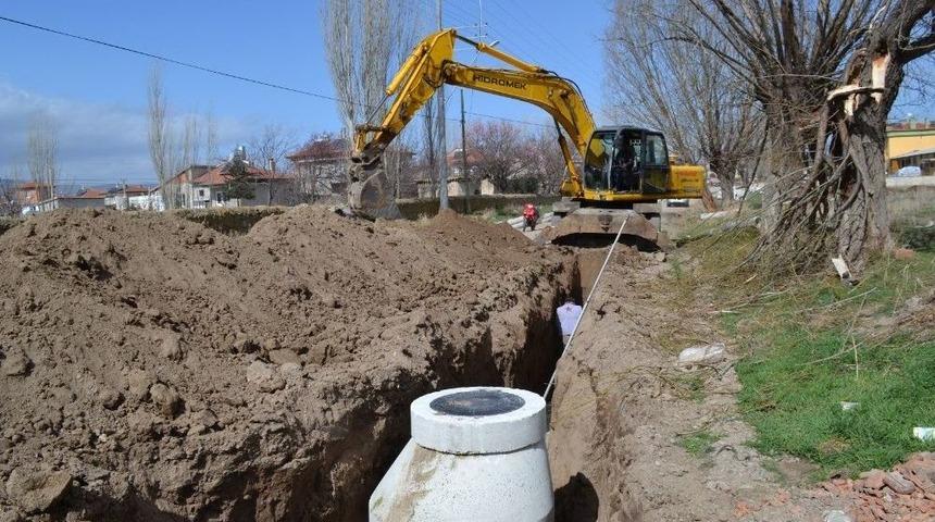 Şuhut&rsquo;ta Altyapı Sorunu &Ccedil;&ouml;z&uuml;l&uuml;yor