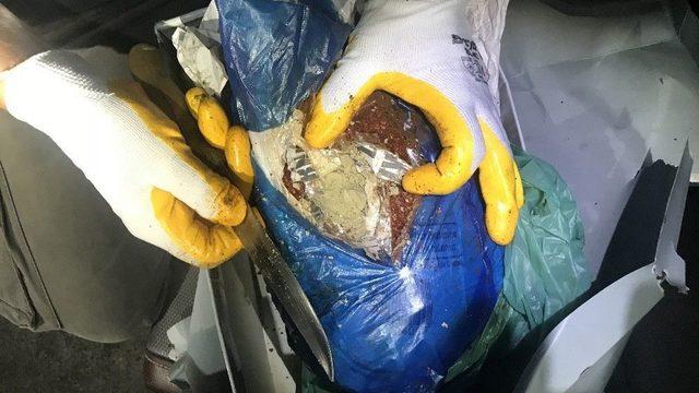 Pul Biberli, Salçalı, Kahveli Esrar Sevkıyatına Polis Engeli