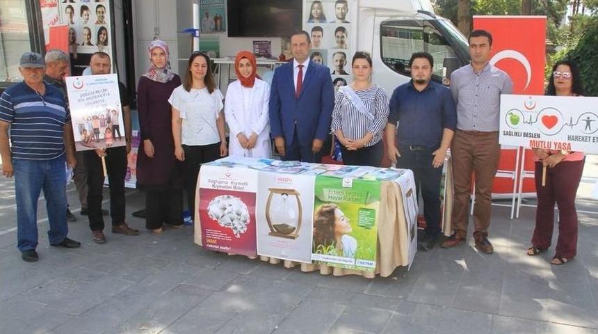 Sağlıklı Yaşam Standı Kuruldu