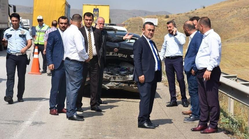 Kırıkkale&rsquo;de Zincirleme Kaza: 1&rsquo;i &Ccedil;ocuk 11 Yaralı