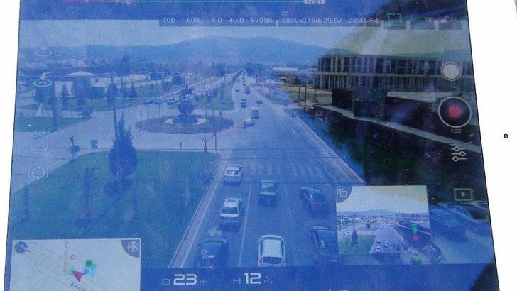 Tatil Yolunda Droneli Trafik Denetimi G2
