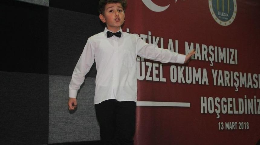 &rsquo;&rsquo;istiklal Marşı&rsquo;nı Ezbere Ve G&uuml;zel Okuma&rsquo;&rsquo; Yarışmasının Birincisi Belli Oldu