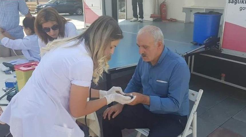 Aşkale’de Mobil Sağlık Taraması