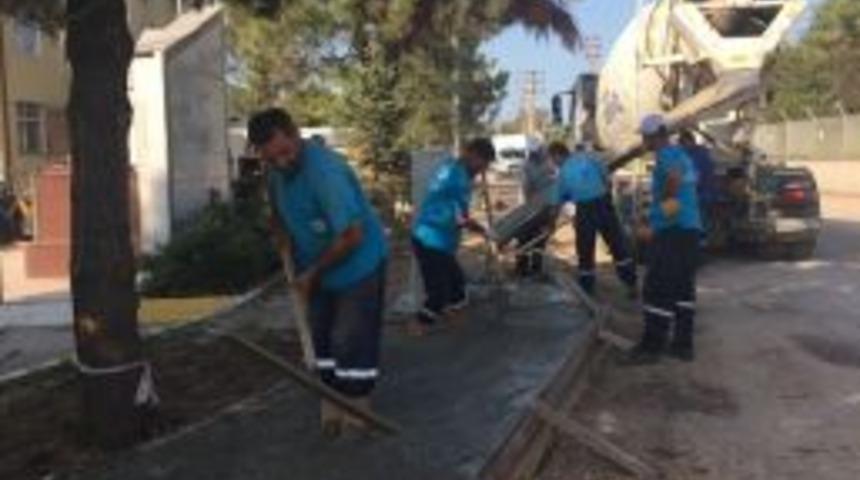 Kartepe’de Kaldırım Tamiratı