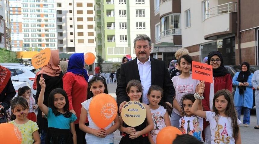 Talas Papatya Mahallesinde Park A&ccedil;ılışı Yapıldı