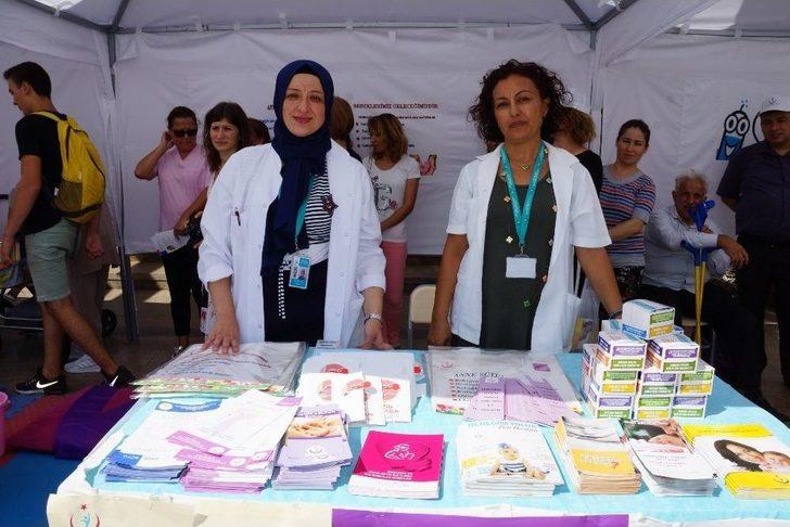 Aydın’da Halk Sağlığı Standına Yoğun İlgi G4