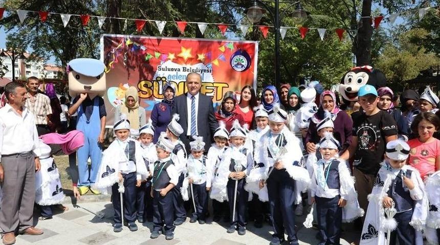 Suluova Belediyesinden Sünnet Şöleni
