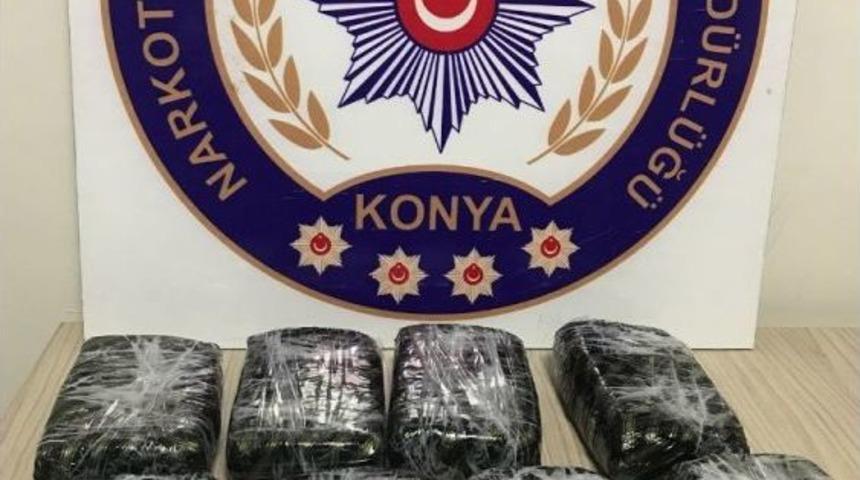 Konya&rsquo;da 4,5 Kilo Eroin Ele Ge&ccedil;irildi