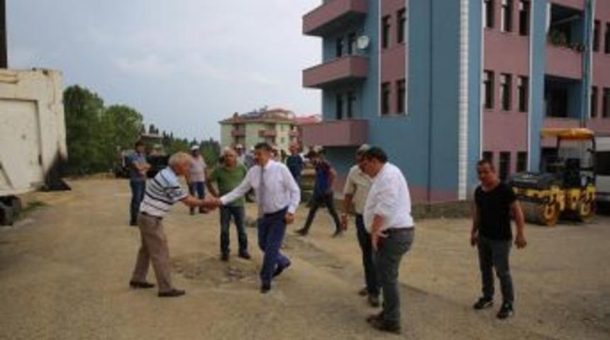 Başkan Akın &Ccedil;alışmaları İnceledi