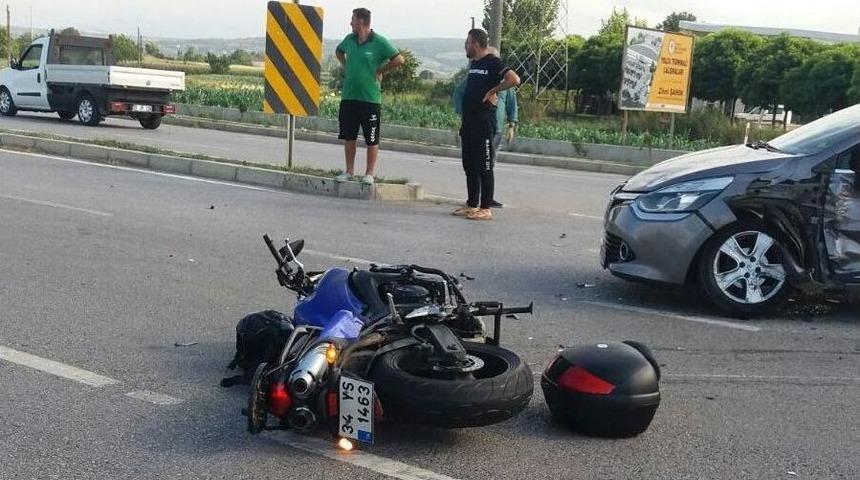 Bafra&rsquo;da Kaza: 1 Yaralı