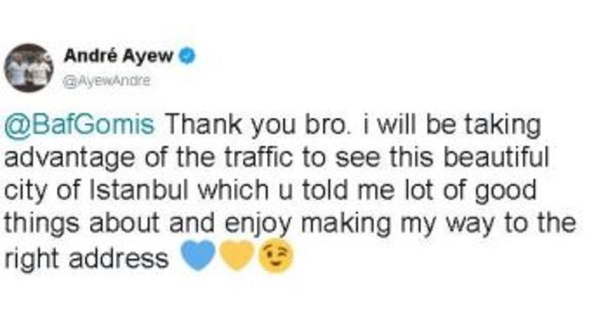 Ayew&rsquo;den Gomis&rsquo;e Cevap Geldi