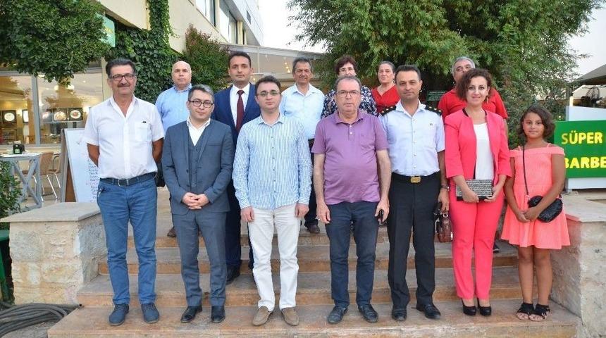 Akseki İl&ccedil;e Jandarma Komutanına Veda Yemeği