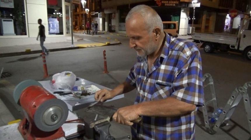 Bı&ccedil;ak Bileme Ustalarının &ldquo;kurban Bayramı&rdquo; Mesaisi