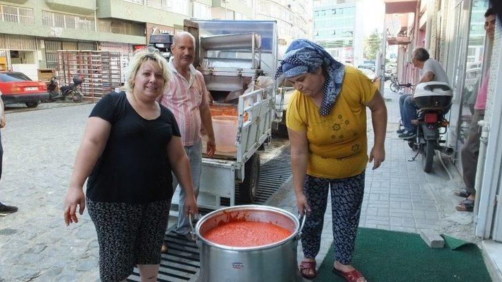 Balıkesir’de Mobil Salçacı Kadınların İşini Kolaylaştırdı G5