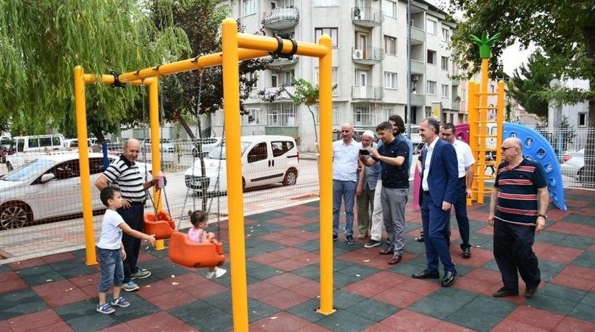 Sinanbey Parkı Yenilendi