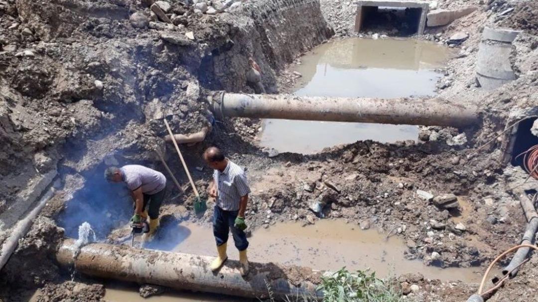 Silopi&rsquo;de Su Arıza İşleri Devam Ediyor